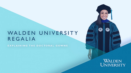 Walden University Regalia: Explaining the Doctoral Gowns - YouTube